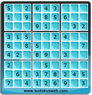 Sudoku von sehr einfacher höhe