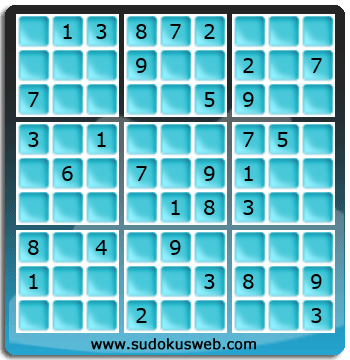 Sudoku von mittelmässiger höhe