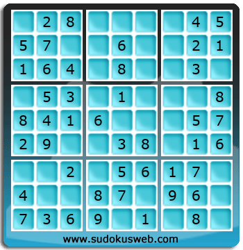 Sudoku de Nivel Muy Fácil