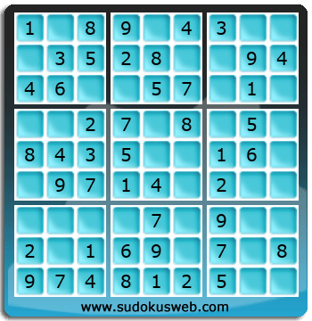 Sudoku de Niveau Très Facile