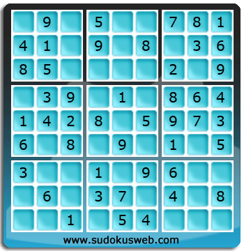 Sudoku von sehr einfacher höhe