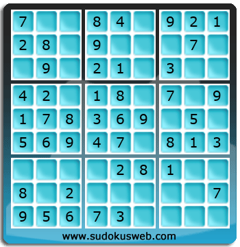 Very Easy Level Sudoku