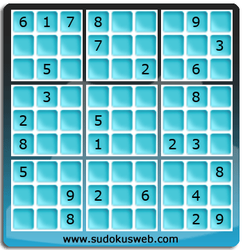 Sudoku von Fachmännischer höhe