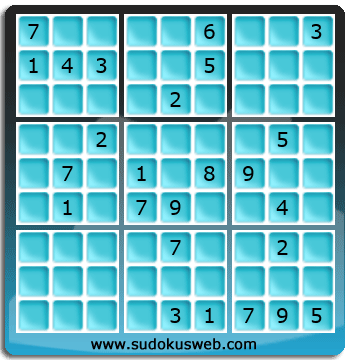 Sudoku von schwieriger höhe