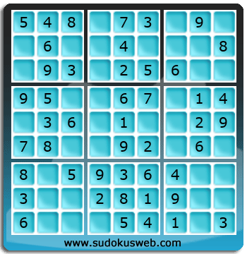 Sudoku von sehr einfacher höhe