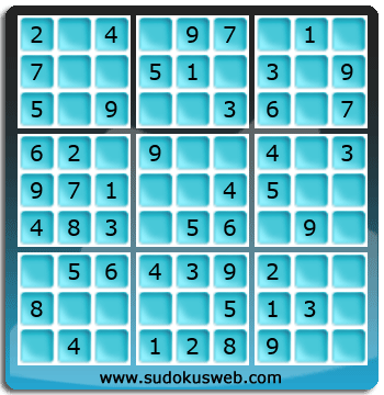 Sudoku de Nivel Muy Fácil