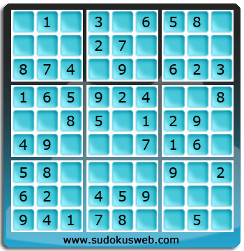 Sudoku de Niveau Très Facile