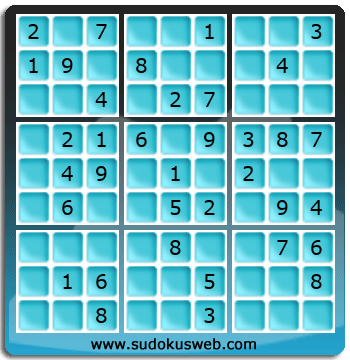 Nivel Facil de Sudoku