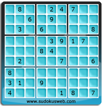 Sudoku von Fachmännischer höhe