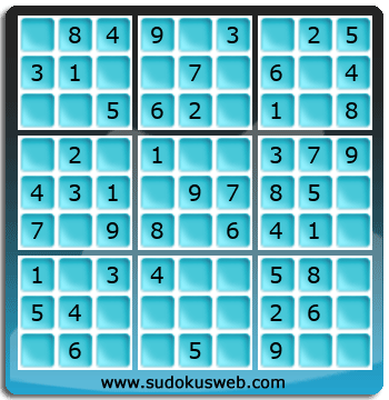 Nivel Muito Facil de Sudoku