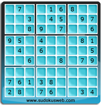 Sudoku von einfacher höhe