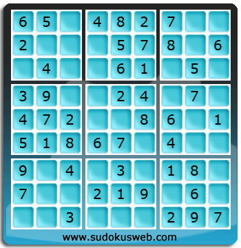 Sudoku de Niveau Très Facile