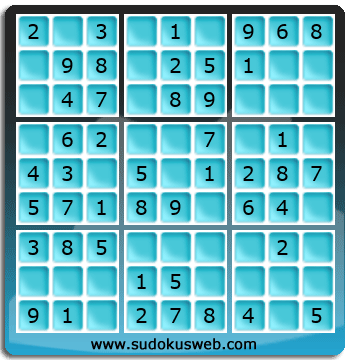 Sudoku de Niveau Très Facile