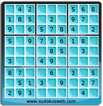 Nivel Muito Facil de Sudoku