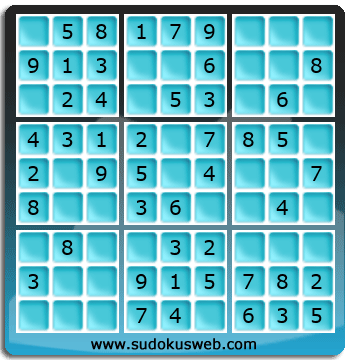 Sudoku von sehr einfacher höhe