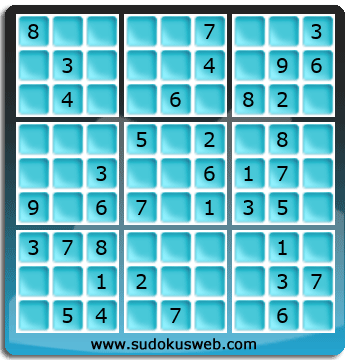 Sudoku von einfacher höhe