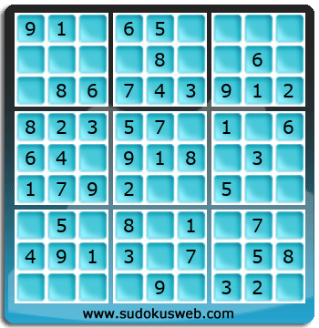 Sudoku von sehr einfacher höhe