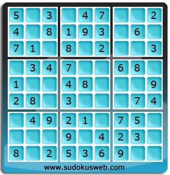 Sudoku von sehr einfacher höhe