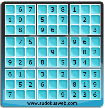 Sudoku de Niveau Très Facile