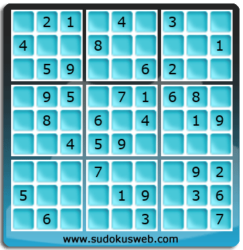 Sudoku von einfacher höhe