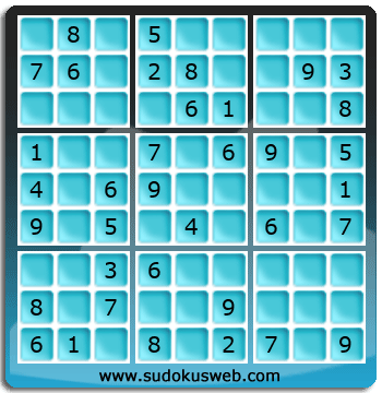 Sudoku de Nivel Fácil Sudoku de Nivel Fácil