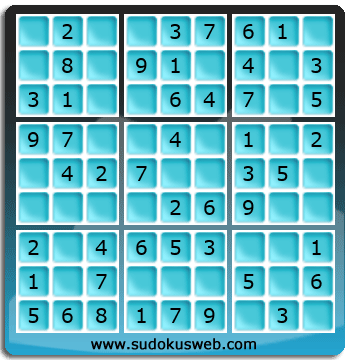 Sudoku de Nivel Muy Fácil Sudoku de Nivel Muy Fácil