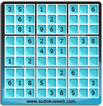 Sudoku de Nivel Fácil Sudoku de Nivel Fácil