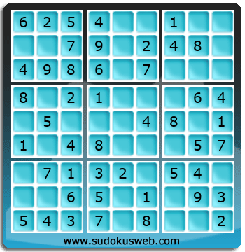 Sudoku de Nivell Molt Fàcil Sudoku de Nivell Molt Fàcil