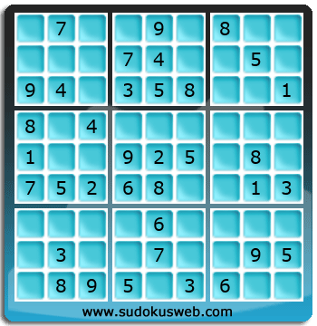 Sudoku de Nivell Fàcil Sudoku de Nivell Fàcil