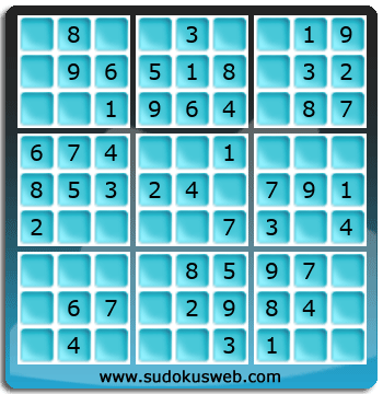 Nivel Muito Facil de Sudoku Nivel Muito Facil de Sudoku