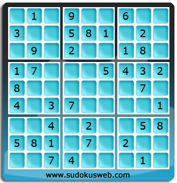 Sudoku de Nivel Fácil Sudoku de Nivel Fácil