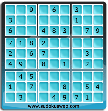 Sudoku de Nivel Fácil Sudoku de Nivel Fácil