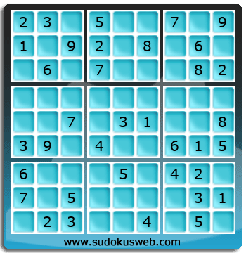 Sudoku de Nivel Fácil Sudoku de Nivel Fácil