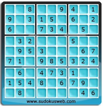 Sudoku de Nivel Muy Fácil Sudoku de Nivel Muy Fácil