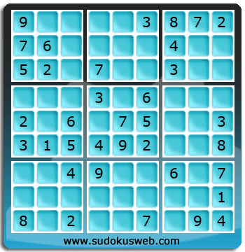 Sudoku de Nivel Fácil Sudoku de Nivel Fácil