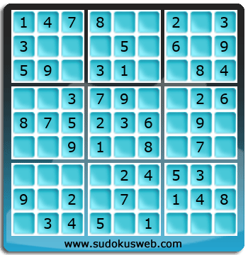 Sudoku de Nivel Muy Fácil Sudoku de Nivel Muy Fácil