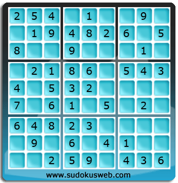 Sudoku de Nivel Muy Fácil Sudoku de Nivel Muy Fácil