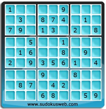 Sudoku de Nivel Fácil Sudoku de Nivel Fácil