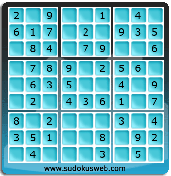 Sudoku de Nivel Muy Fácil Sudoku de Nivel Muy Fácil