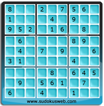 Sudoku de Nivel Fácil Sudoku de Nivel Fácil