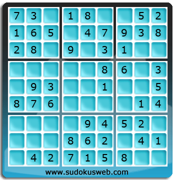Sudoku de Nivel Muy Fácil Sudoku de Nivel Muy Fácil
