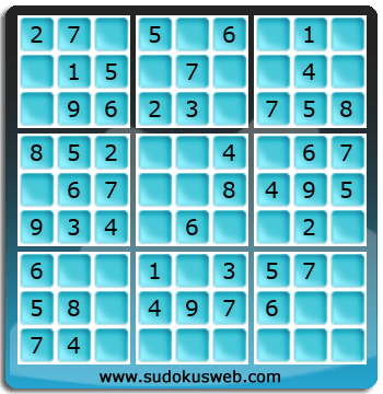 Sudoku de Nivel Muy Fácil Sudoku de Nivel Muy Fácil